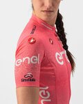 CASTELLI Kolesarski dres s kratkimi rokavi - GIRO D'ITALIA 2022 W - rožnata