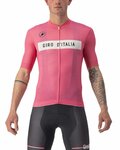 CASTELLI Kolesarski dres s kratkimi rokavi - GIRO D'ITALIA 2024 - rožnata