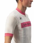 CASTELLI Kolesarski dres s kratkimi rokavi - GIRO D'ITALIA 2024 - bela