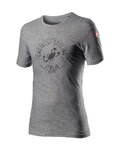 CASTELLI Kolesarska  majica s kratkimi rokavi - ARMANDO - siva