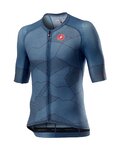 CASTELLI Kolesarski dres s kratkimi rokavi - CLIMBER'S 3.0 - modra