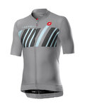 CASTELLI Kolesarski dres s kratkimi rokavi - HORS CATEGORIE - siva