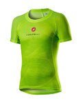 CASTELLI Kolesarska  majica s kratkimi rokavi - PRO MESH - rumena