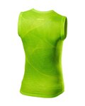 CASTELLI Kolesarska  majica brez rokavov - PRO MESH - rumena