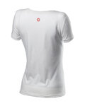 CASTELLI Kolesarska  majica s kratkimi rokavi - SARTA LADY - bela