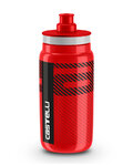 CASTELLI Kolesarska steklenica za vodo - FLY TEAM 550 ML - rdeča