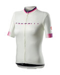 CASTELLI Kolesarski dres s kratkimi rokavi - GRADIENT LADY - slonovina
