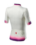 CASTELLI Kolesarski dres s kratkimi rokavi - GRADIENT LADY - slonovina