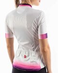 CASTELLI Kolesarski dres s kratkimi rokavi - GRADIENT LADY - slonovina