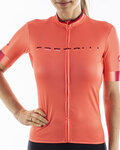 CASTELLI Kolesarski dres s kratkimi rokavi - GRADIENT LADY - rožnata
