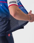 CASTELLI Kolesarski dres s kratkimi rokavi - QUICK-STEP 2022 COMPETIZIONE - modra/bela