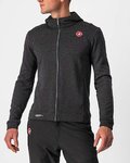 CASTELLI pulover - MILANO FZ FLEECE - črna