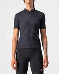 CASTELLI Kolesarski dres s kratkimi rokavi - PROMESSA J. LADY - črna