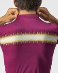 CASTELLI Kolesarski dres s kratkimi rokavi - GRIMPEUR - ciklama