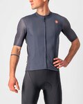 CASTELLI Kolesarski dres s kratkimi rokavi - ENDURANCE ELITE - siva