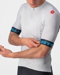 CASTELLI Kolesarski dres s kratkimi rokavi - ENTRATA VI - siva