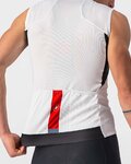 CASTELLI Kolesarski dres brez rokavov - ENTRATA VI - slonovina
