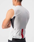 CASTELLI Kolesarski dres brez rokavov - ENTRATA VI - slonovina