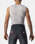 CASTELLI Kolesarska  majica brez rokavov - PRO MESH BL - siva