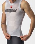 CASTELLI Kolesarska  majica brez rokavov - PRO MESH BL - siva