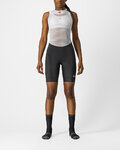 CASTELLI Kolesarske kratke hlače brez naramnic - ENDURANCE LADY - črna