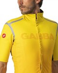 CASTELLI Kolesarski dres s kratkimi rokavi - GABBA ROS SPECIAL - rumena