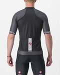 CASTELLI Kolesarski dres s kratkimi rokavi - ENTRATA VI - siva/antracit