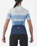 CASTELLI Kolesarski dres s kratkimi rokavi - DOLCE LADY - modra/svetlo modra