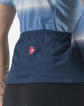 CASTELLI Kolesarski dres s kratkimi rokavi - DOLCE LADY - modra/svetlo modra