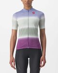 CASTELLI Kolesarski dres s kratkimi rokavi - DOLCE LADY - vijolična