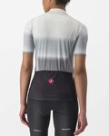 CASTELLI Kolesarski dres s kratkimi rokavi - DOLCE LADY - slonovina/črna