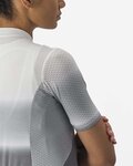 CASTELLI Kolesarski dres s kratkimi rokavi - DOLCE LADY - slonovina/črna