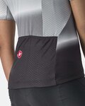 CASTELLI Kolesarski dres s kratkimi rokavi - DOLCE LADY - slonovina/črna
