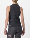 CASTELLI Kolesarski dres brez rokavov - ANIMA 4 LADY - antracit
