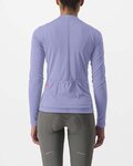 CASTELLI Kolesarski dres z dolgimi rokavi poletni - ANIMA 4 LADY - vijolična