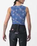 CASTELLI Kolesarska  majica brez rokavov - PRO MESH 4 W LADY - modra
