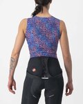 CASTELLI Kolesarska  majica brez rokavov - PRO MESH 4 W LADY - modra