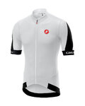 CASTELLI Kolesarski dres s kratkimi rokavi - VOLATA 2.0 - črna/bela
