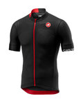 CASTELLI Kolesarski dres s kratkimi rokavi - AERO RACE 4.1 SOLID - siva
