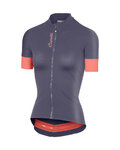 CASTELLI Kolesarski dres s kratkimi rokavi - ANIMA 2.0 LADY - modra/rožnata