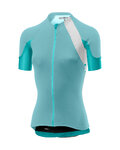 CASTELLI Kolesarski dres s kratkimi rokavi - SCHEGGIA 2.0 LADY - modra