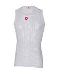 CASTELLI Kolesarska  majica brez rokavov - CORE MESH 3 - bela