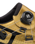 Kolesarski čevlji - CR-1-17 CARBON - zlata/črna