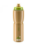 ELITE Kolesarska steklenica za vodo - JET GREEN 950 ml - rjava