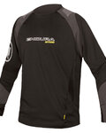 Kolesarski dres z dolgimi rokavi poletni - MT500 BURNER SUMMER - siva/črna
