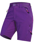 Kolesarske kratke hlače brez naramnic - HUMMVEE II LADY - vijolična