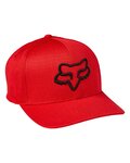 FOX Kolesarska kapa - LITHOTYPE FLEXFIT 2 - rdeča