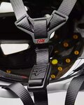 FOX Kolesarska čelada - SPEEDFRAME PRO BLOCK - črna/bela
