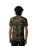 FOX Kolesarska  majica s kratkimi rokavi - VZNS CAMO - zelena/črna/rjava