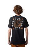 FOX Kolesarska  majica s kratkimi rokavi - HINKLEY PREMIUM - črna